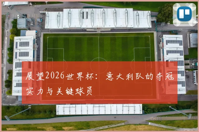 展望2026世界杯:意大利队的夺冠实力与关键球员